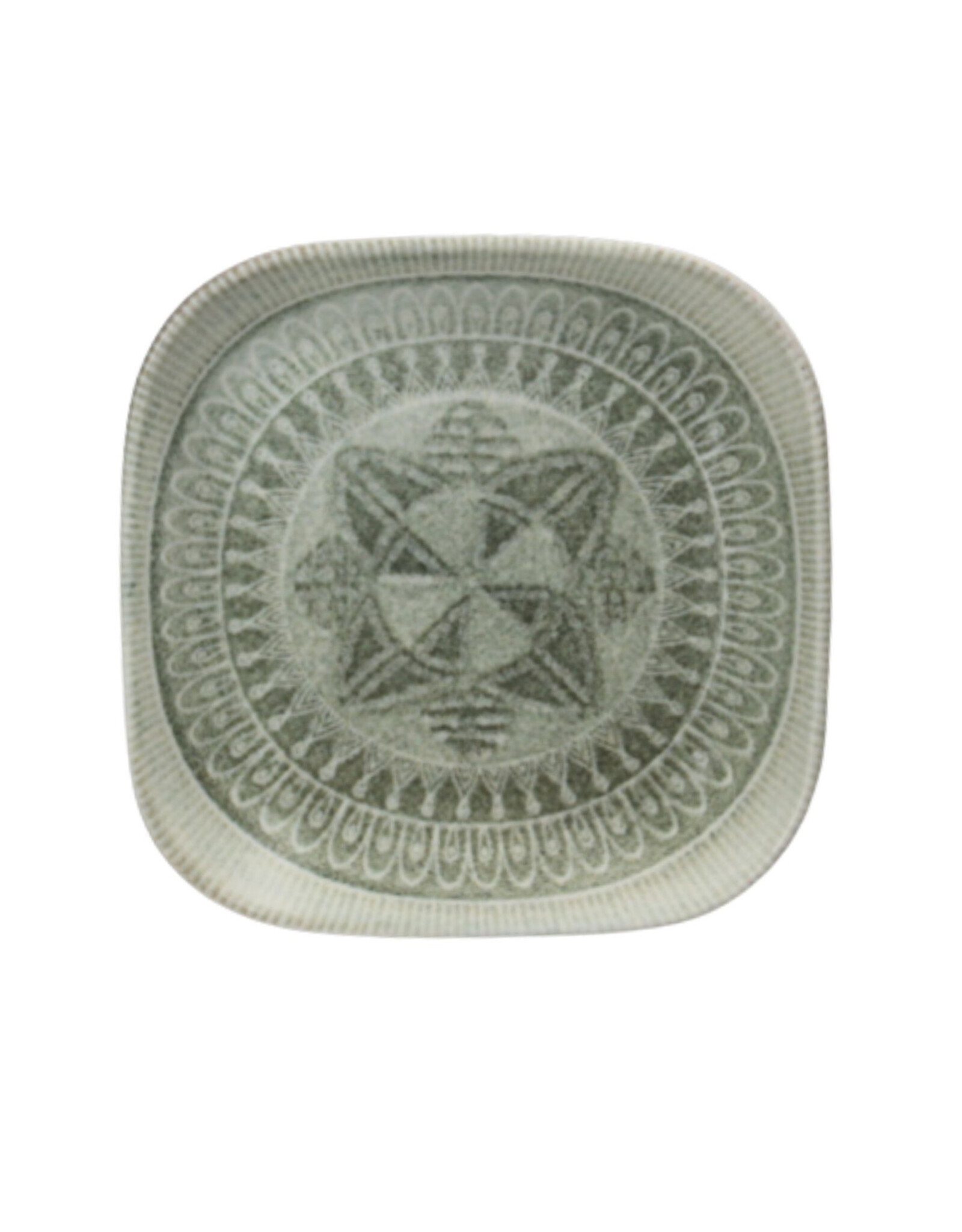 Stylepoint Kütahya Miras Square Plate 12 x 12 cm