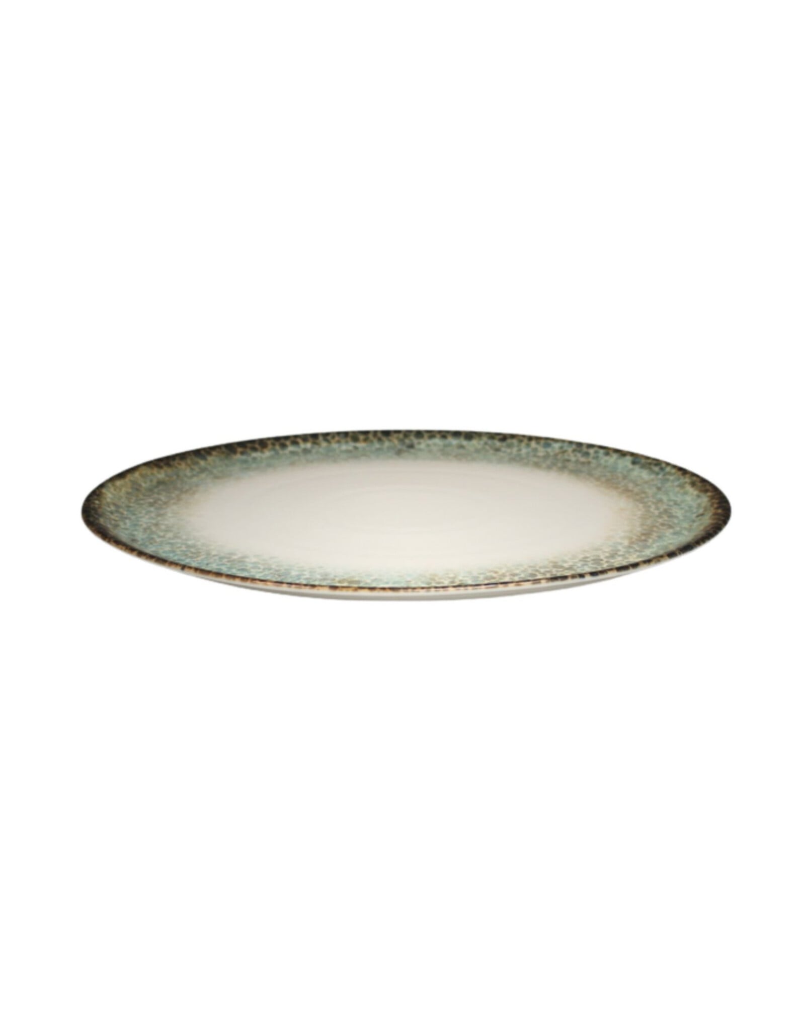 Stylepoint Kütahya Rust Green Pizza Plate 31cm