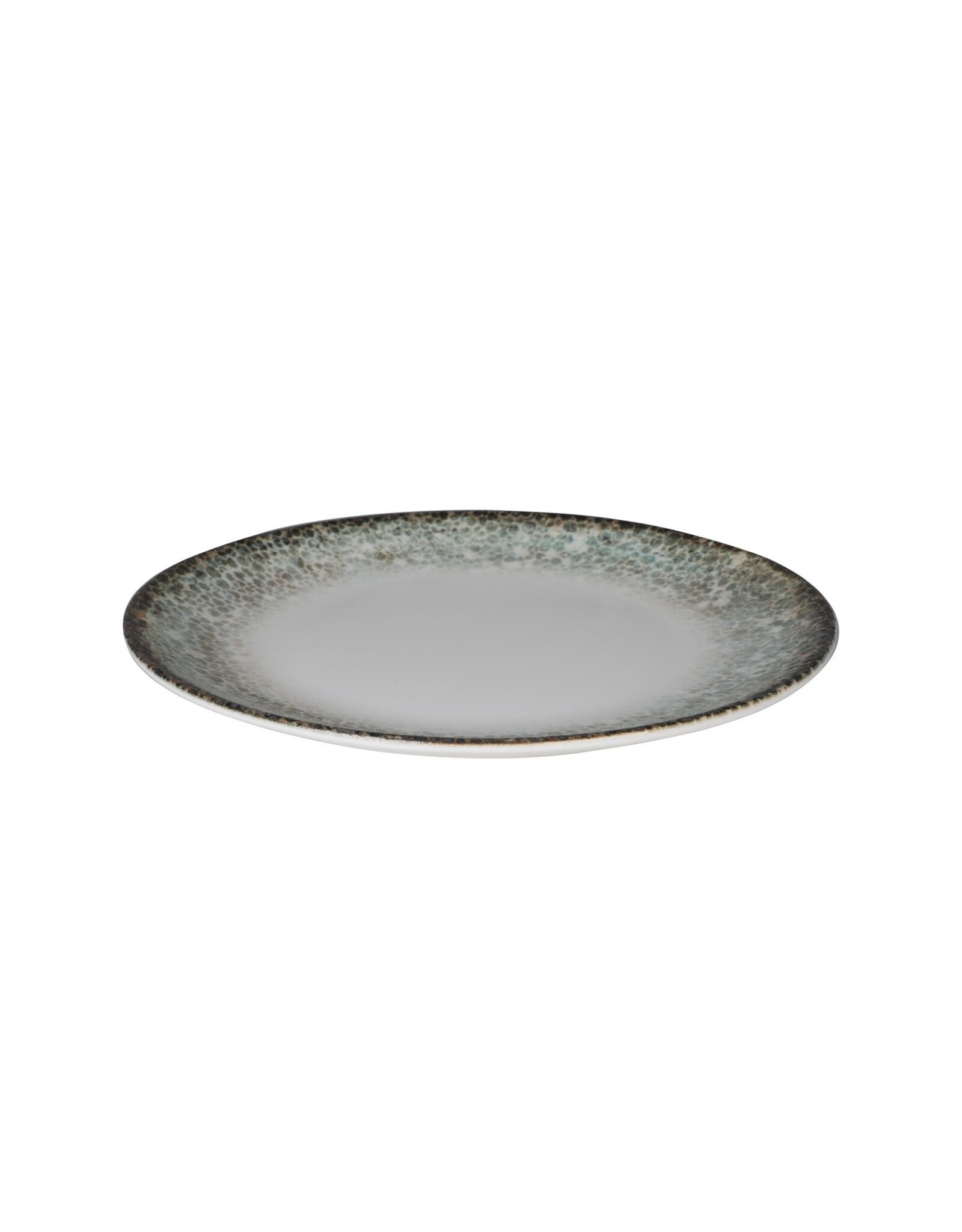 Stylepoint Kütahya Rust Green Coupe Plate 27cm, 5 year chip warranty
