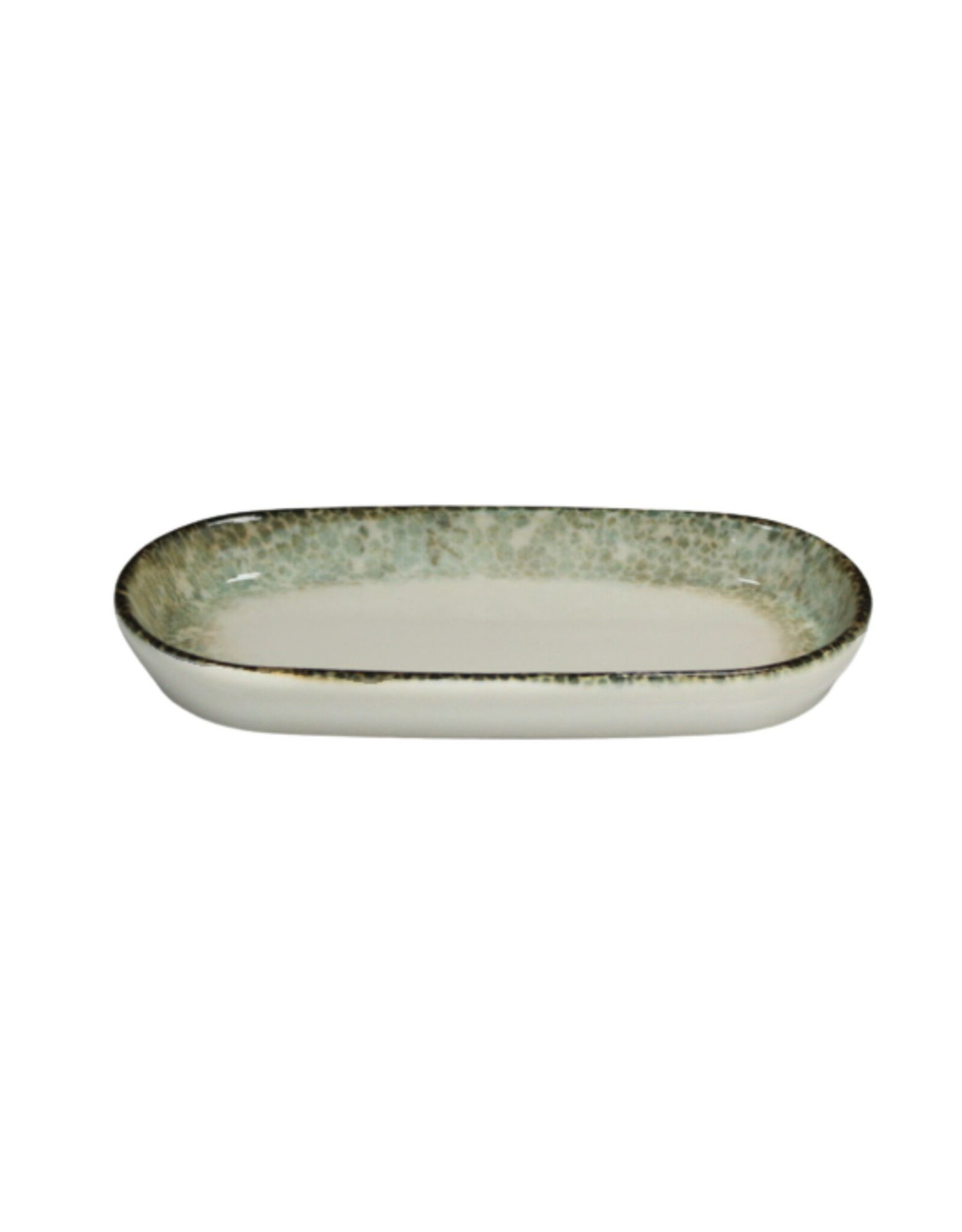 Stylepoint Kütahya Rust Green Ovaal Bord 17x9x2,2cm, 125 ml