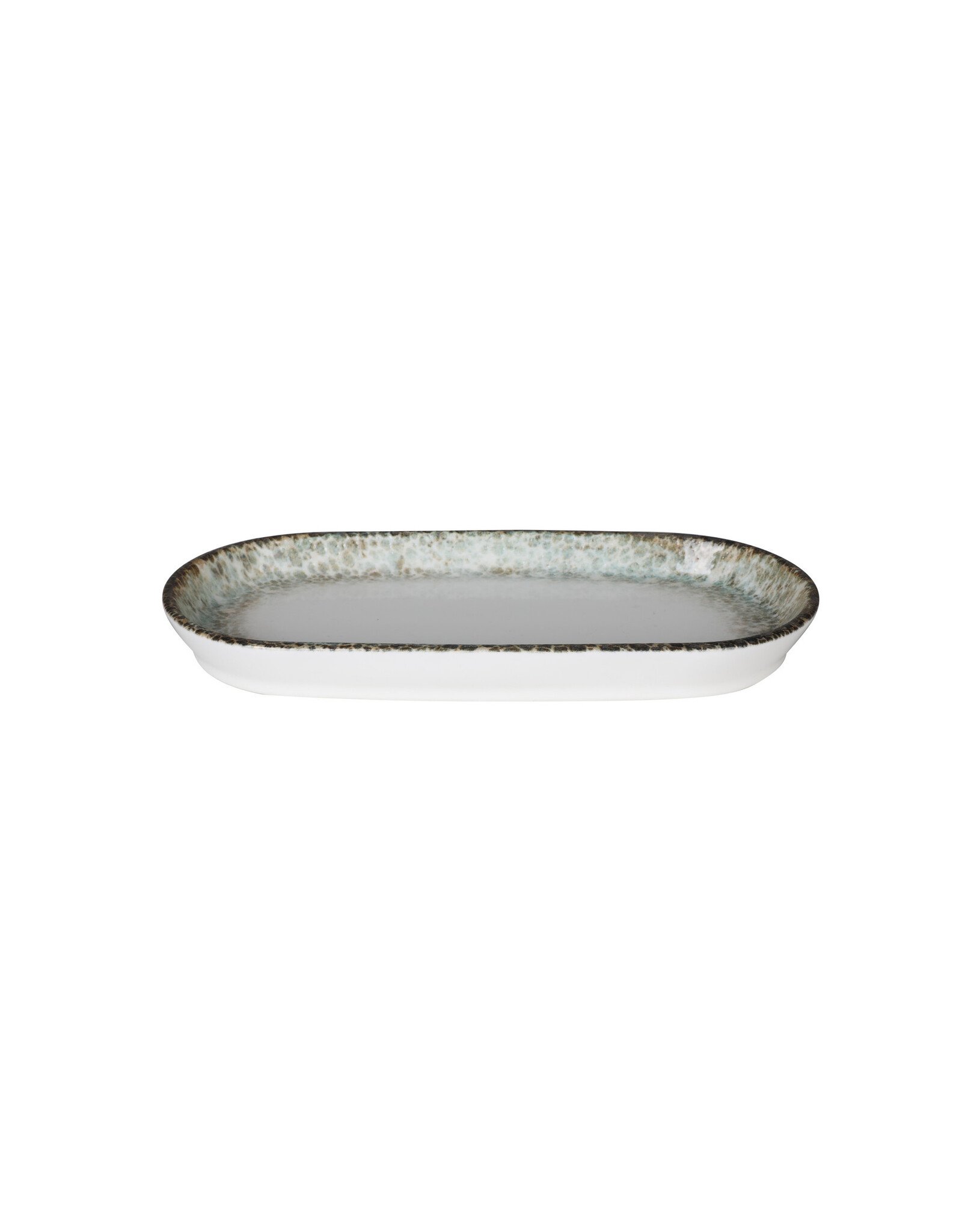 Stylepoint Kütahya Rust Green Oval Plate 21x10x2,2cm, 175 ml