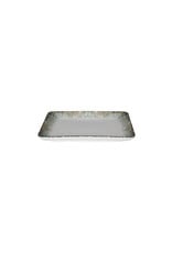 Stylepoint Kütahya Rust Green Rectangular Plate 18x13cm