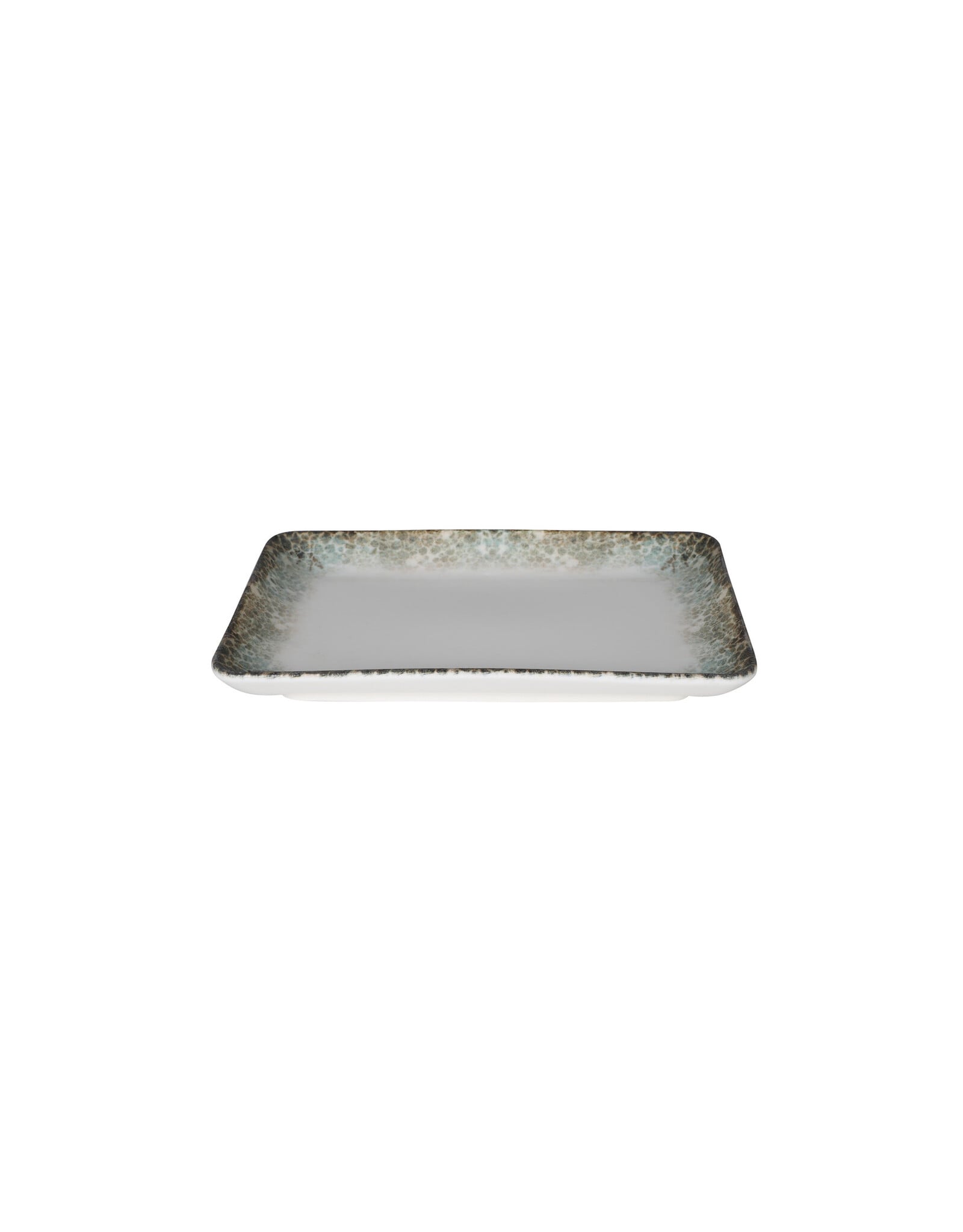 Stylepoint Kütahya Rust Green Rectangular Plate 18x13cm
