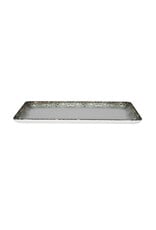 Stylepoint Kütahya Rust Green Rectangular Plate 35x15cm