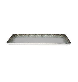 Stylepoint Kütahya Rust Green Rectangular Plate 35x15cm