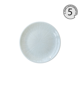 Stylepoint Kütahya Lume Matte White Coupe Plate 15cm, 5 year chip warranty