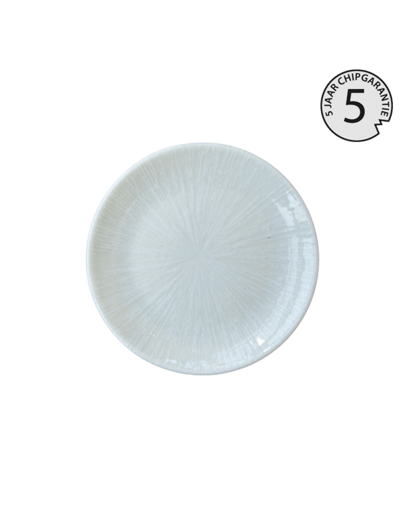 Stylepoint Kütahya Lume Matte White Coupe Plate 17cm, 5 year chip warranty