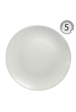 Stylepoint Kütahya Lume Matte White Coupe Plate 27cm, 5 year chip warranty