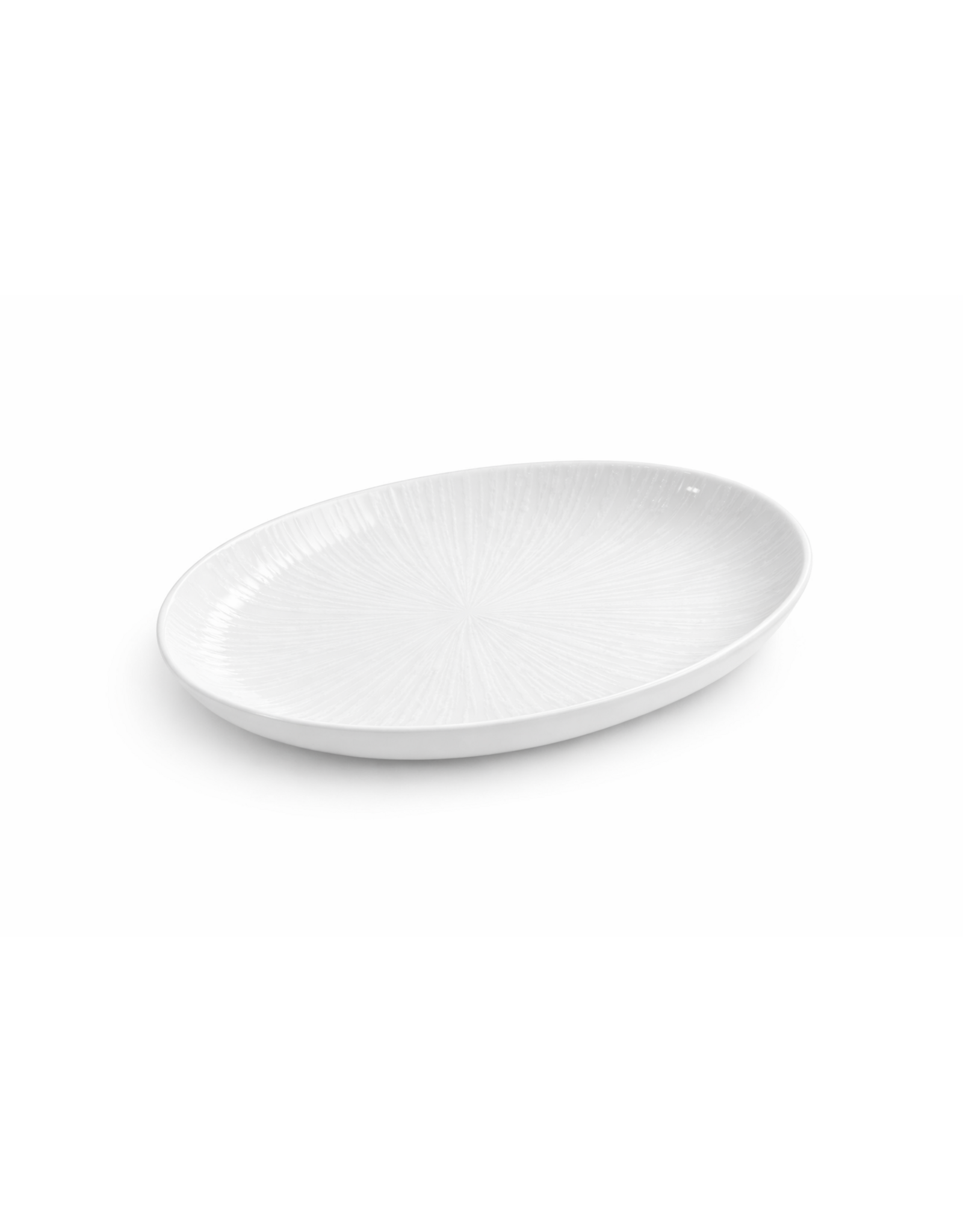 Stylepoint Kütahya Lume Matte White Oval Plate 26x19x2,5cm