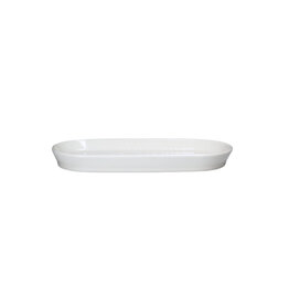 Stylepoint Kütahya Lume Matte White Oval Plate 17x9x2,2cm, 125 ml