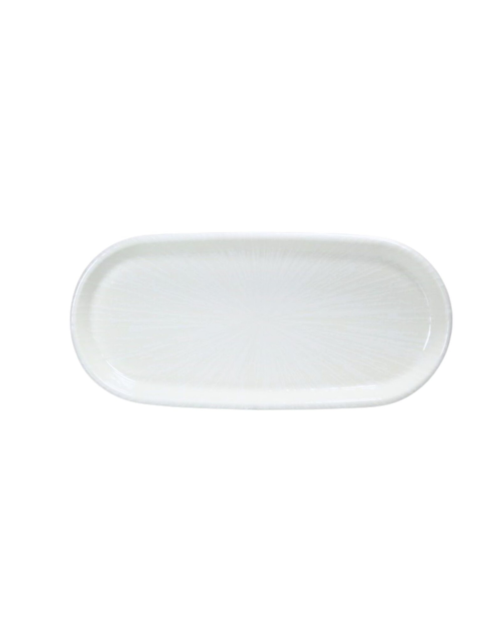 Stylepoint Kütahya Lume Matte White Oval Plate 21x10x2,2cm, 175ml