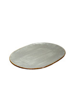Stylepoint Jersey ovaal plate grey 34x25cm