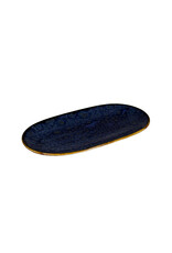 Stylepoint Jersey ovaal bord blauw 22x12cm