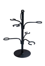 Stylepoint Etagère for 6 glasses, black, 29x29x36cm, for serving drinks, appetizers, and canapés