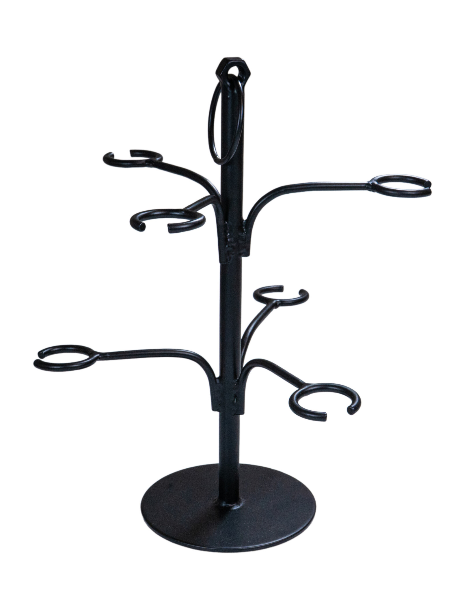 Stylepoint Etagère voor 6 glazen, zwart 29x29x36cm, voor het presenteren van drankjes, hapjes en amuses