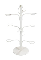 Stylepoint Etagère for 9 glasses, white, 29x29x46cm, for serving drinks, appetizers and canapés