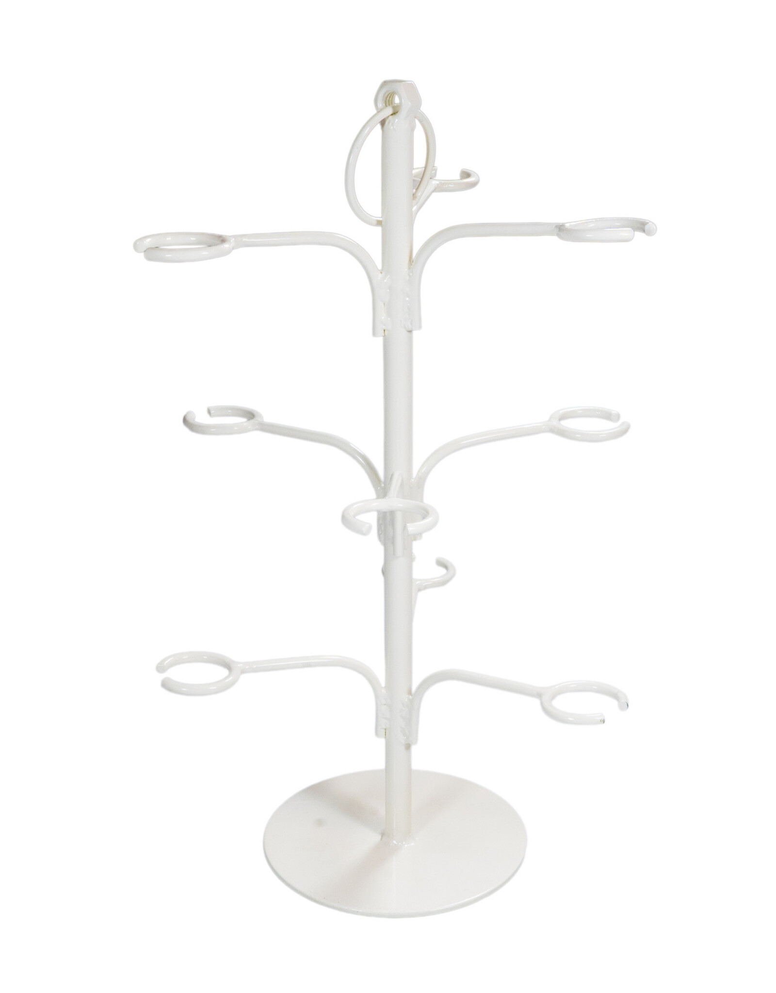 Stylepoint Etagère for 9 glasses, white, 29x29x46cm, for serving drinks, appetizers and canapés