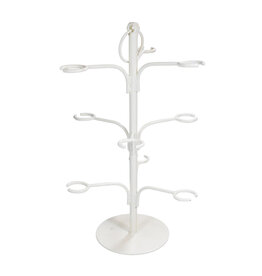 Stylepoint Etagère voor 9 glazen, wit 29x29x46cm