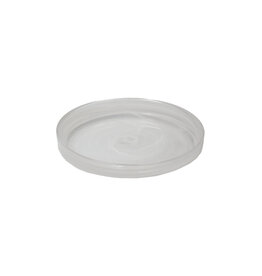 Stylepoint Swirl  Glass Plate Raised Edge, Stackable, White Swirl, 16.2cm