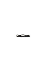 Stylepoint Swirl  Bestekhouder glas, Black  Swirl, 10x2,5x1,5cm. Met de hand geblazen hoogwaardig glas
