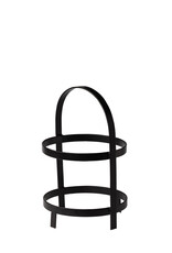 Stylepoint Etagère voor 2 borden, zwart, 21.5x30cm, ideaal om ontbijt te serveren