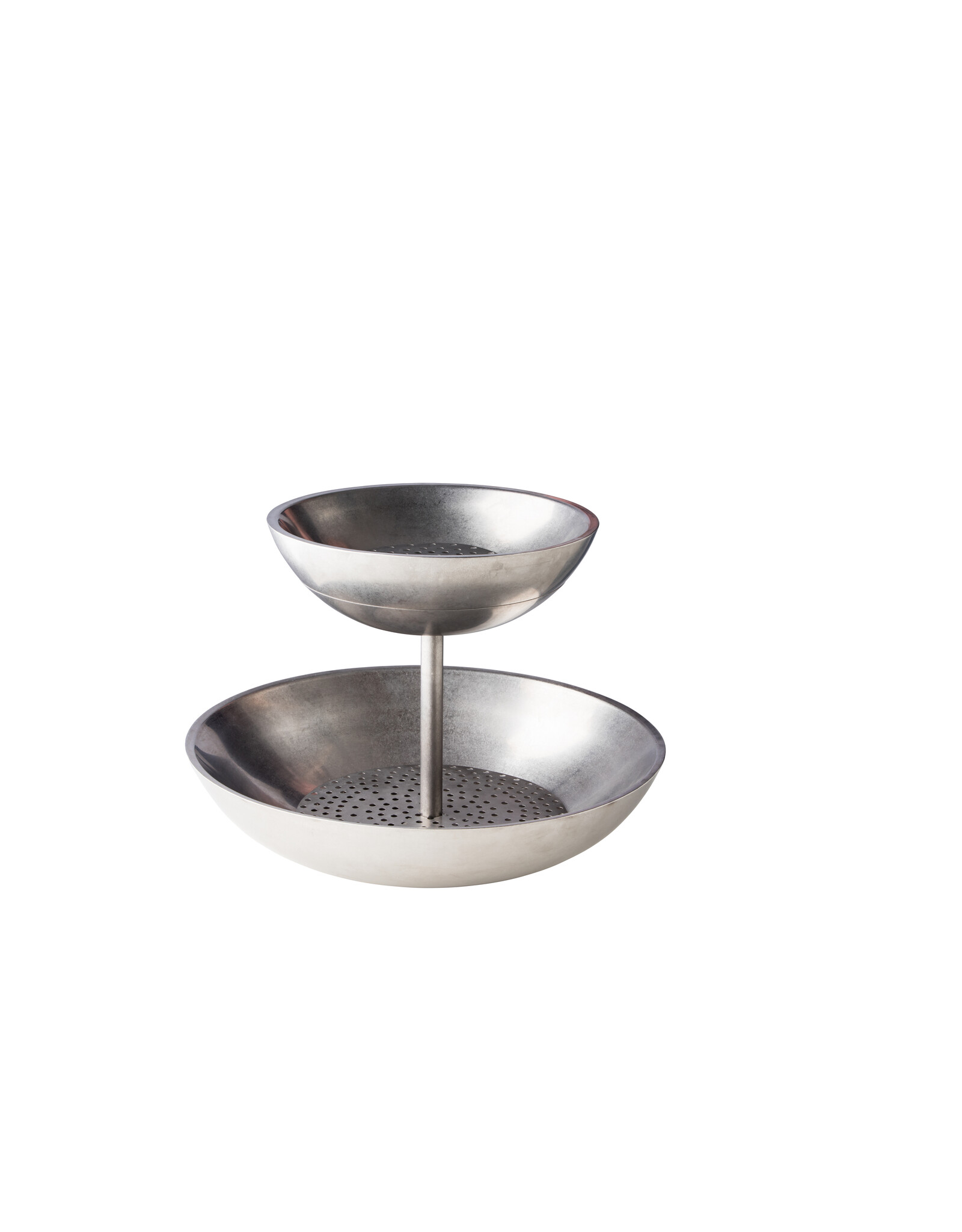 Stylepoint 2 layer Sea Food Tower Vintage Silver Ø40/Ø27x33cm