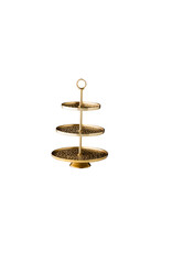 Stylepoint Gouden etagère 3-laags Ø30/25/20cmx47cm