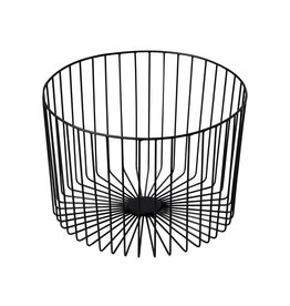 Stylepoint Steel serving basket black 33x23x33 cm