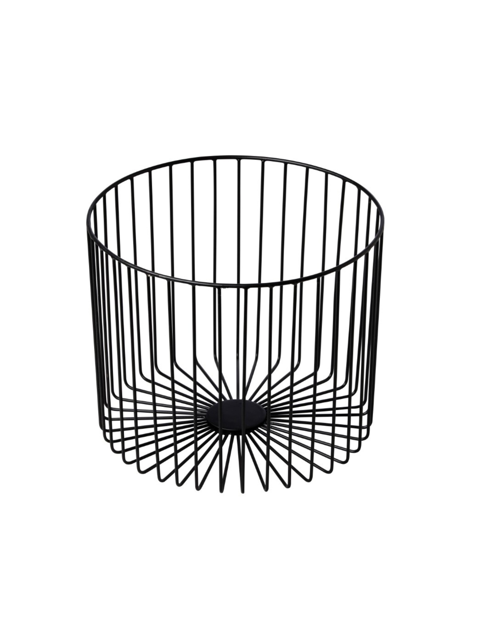 Stylepoint Steel serving basket black 28x23x28 cm