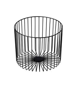 Stylepoint Steel serving basket black 28x23x28 cm