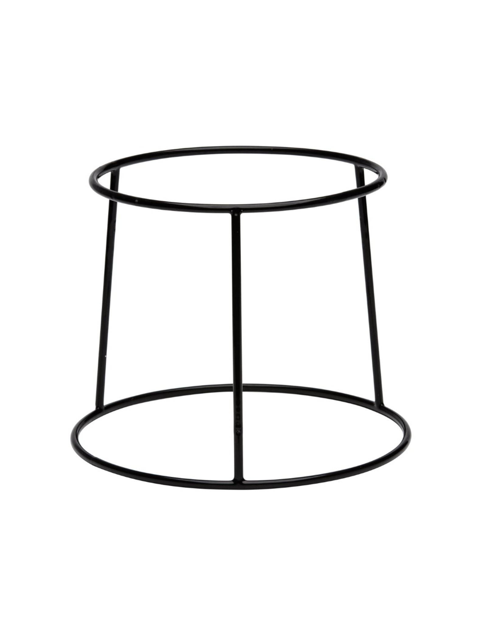 Stylepoint Buffet verhoger rond antislip zwart 25x21x20cm