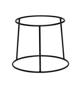 Stylepoint Black antislip buffet riser round 25x21x20cm