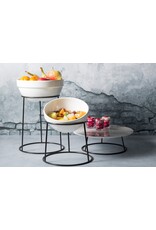 Stylepoint Black antislip buffet riser round 25x21x10cm