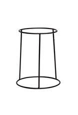 Stylepoint Black antislip buffet riser round 25x21x30cm