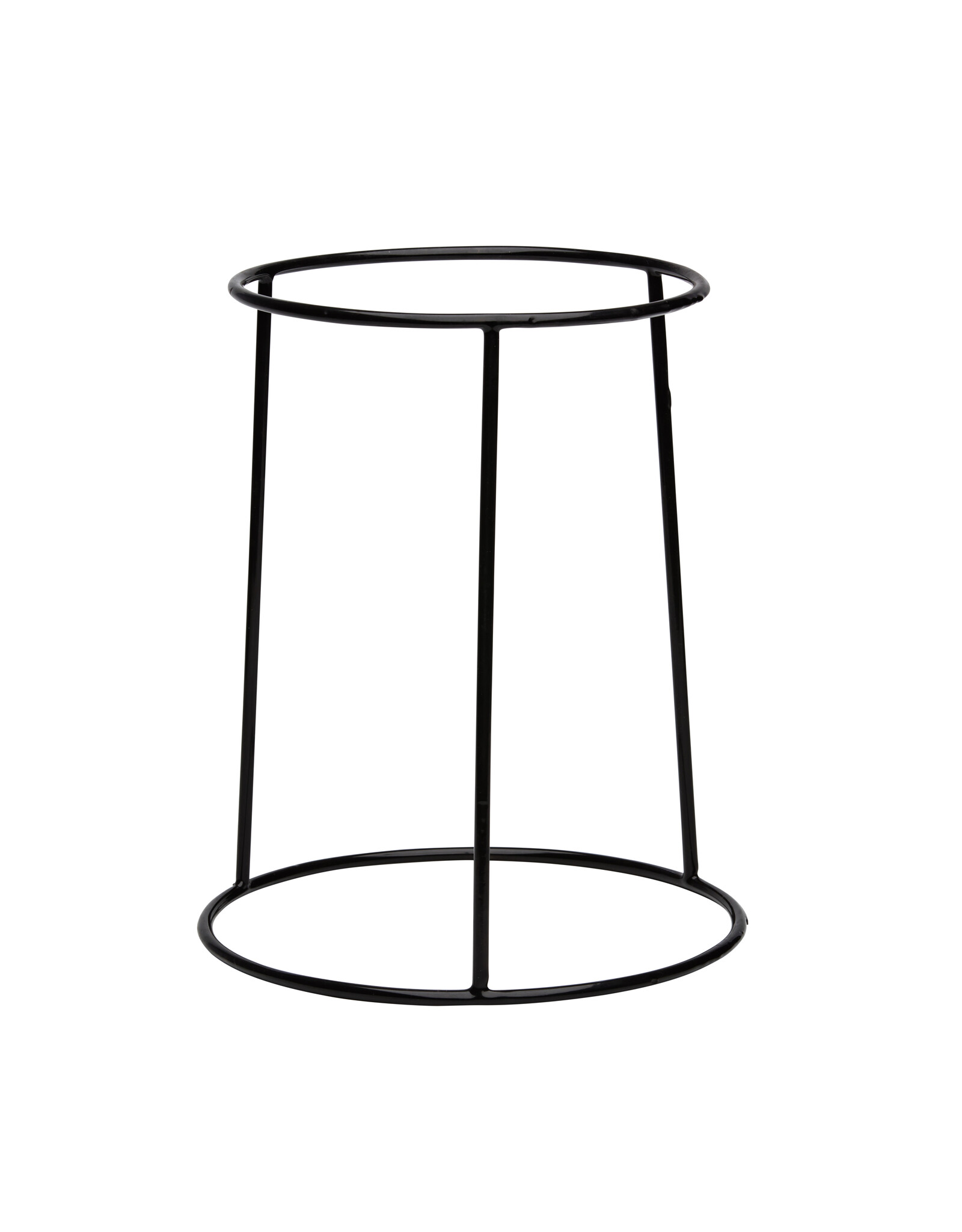 Stylepoint Buffet verhoger rond antislip zwart 25x21x30cm