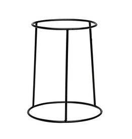 Stylepoint Buffet verhoger rond antislip zwart 25x21x30cm