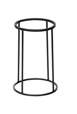 Stylepoint Buffet verhoger rond antislip zwart 22/24x36cm