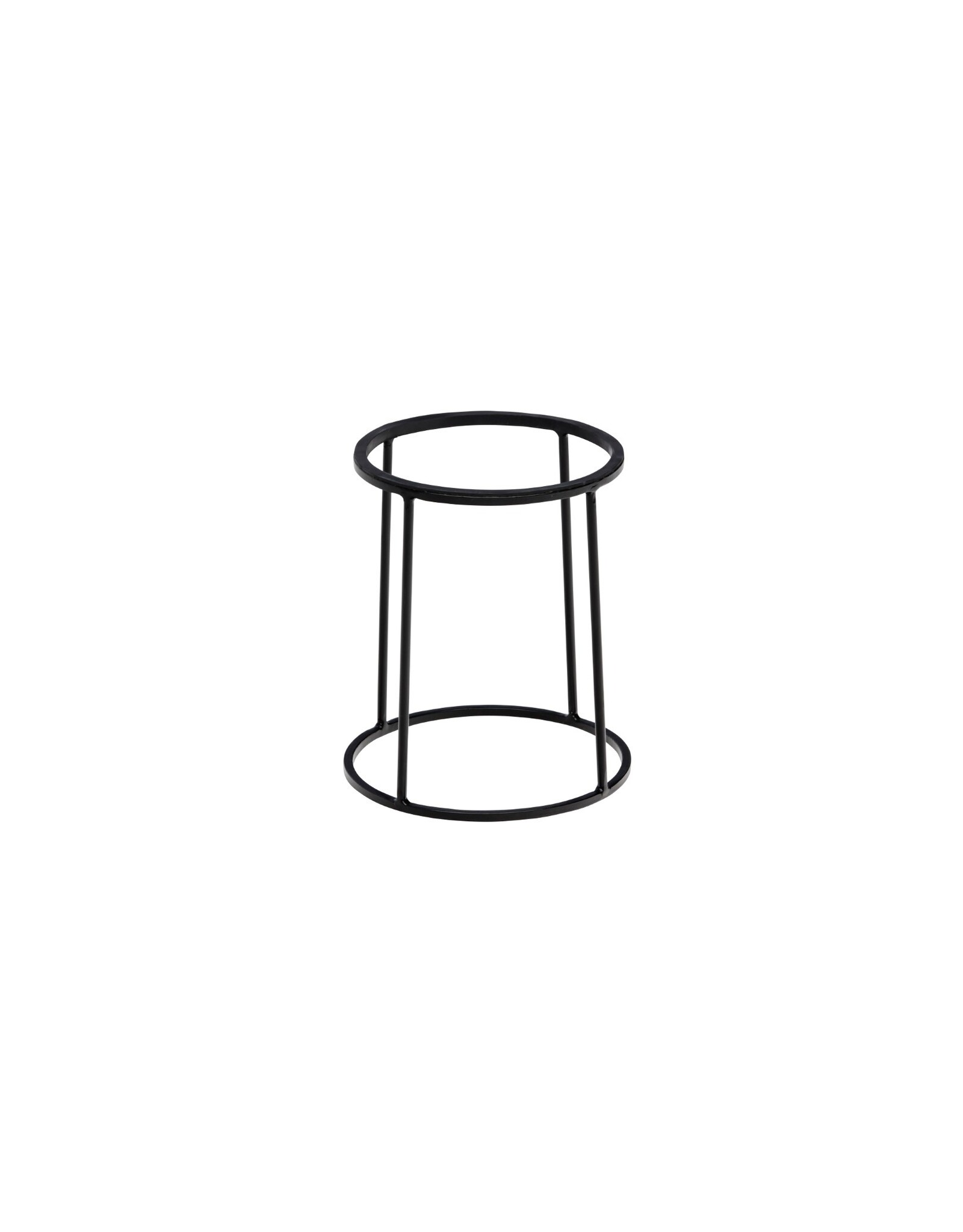 Stylepoint Buffet verhoger rond antislip zwart 22/24x28cm
