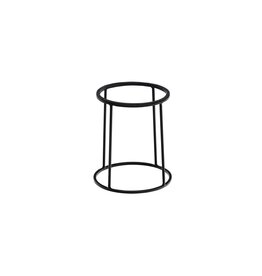 Stylepoint Buffet verhoger rond antislip zwart 22/24x28cm