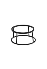 Stylepoint Buffet verhoger rond antislip zwart 22/24x12cm