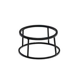 Stylepoint Buffet verhoger rond antislip zwart 22/24x12cm
