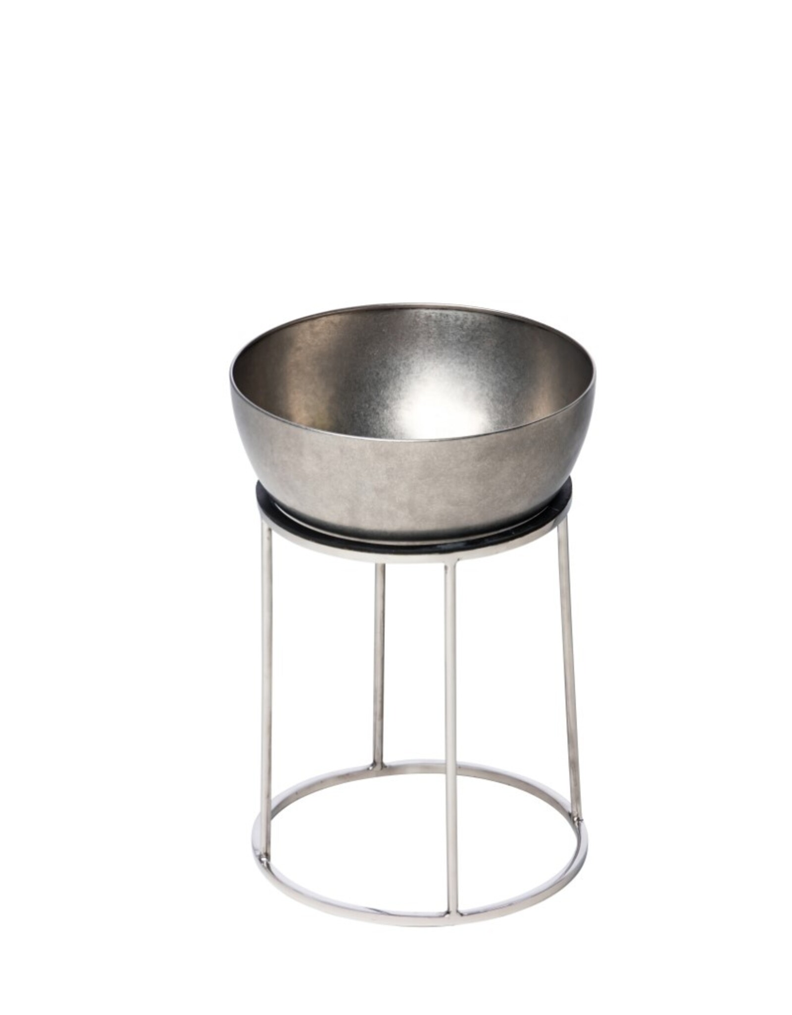 Stylepoint Buffet verhoger rond antislip rvs 22/24x28cm