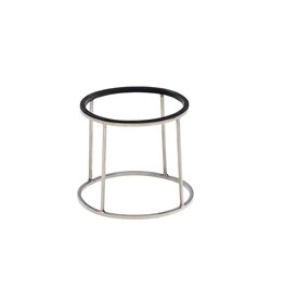 Stylepoint Buffet verhoger rond antislip rvs 22/24x20cm