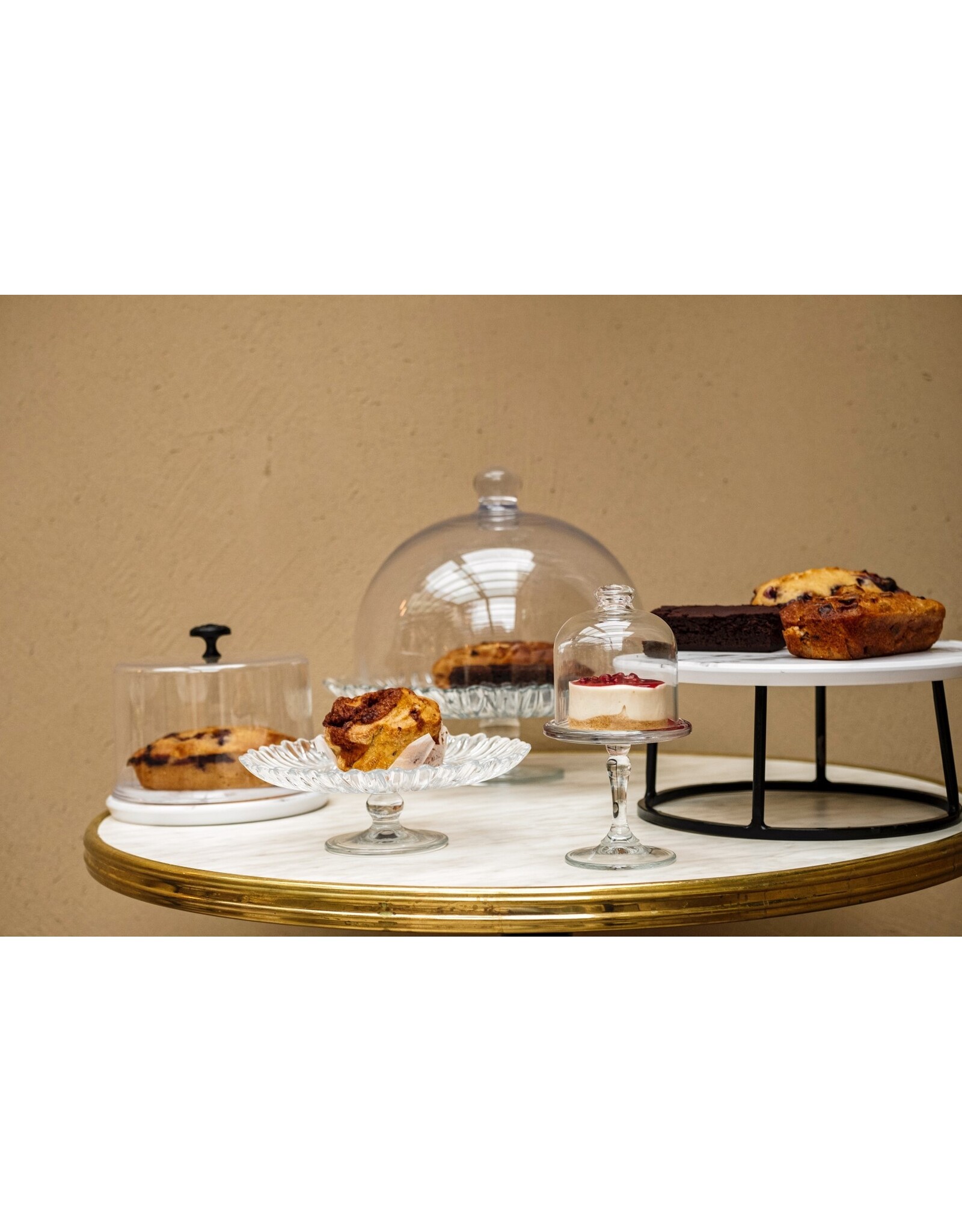 Stylepoint Antislip buffet riser round rvs 22/24x12cm