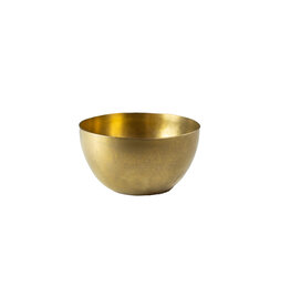 Stylepoint Bowl vintage stainless steel gold 6.75x3.5cm 75ml