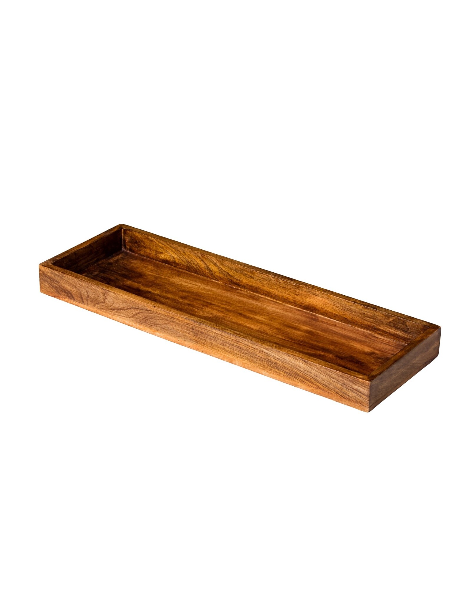 Stylepoint Rectangular wooden serving plate, mango, 62x21cm