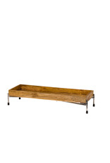 Stylepoint Buffet verhoger, opvouwbaar, rvs, 63.5x21.5x10cm