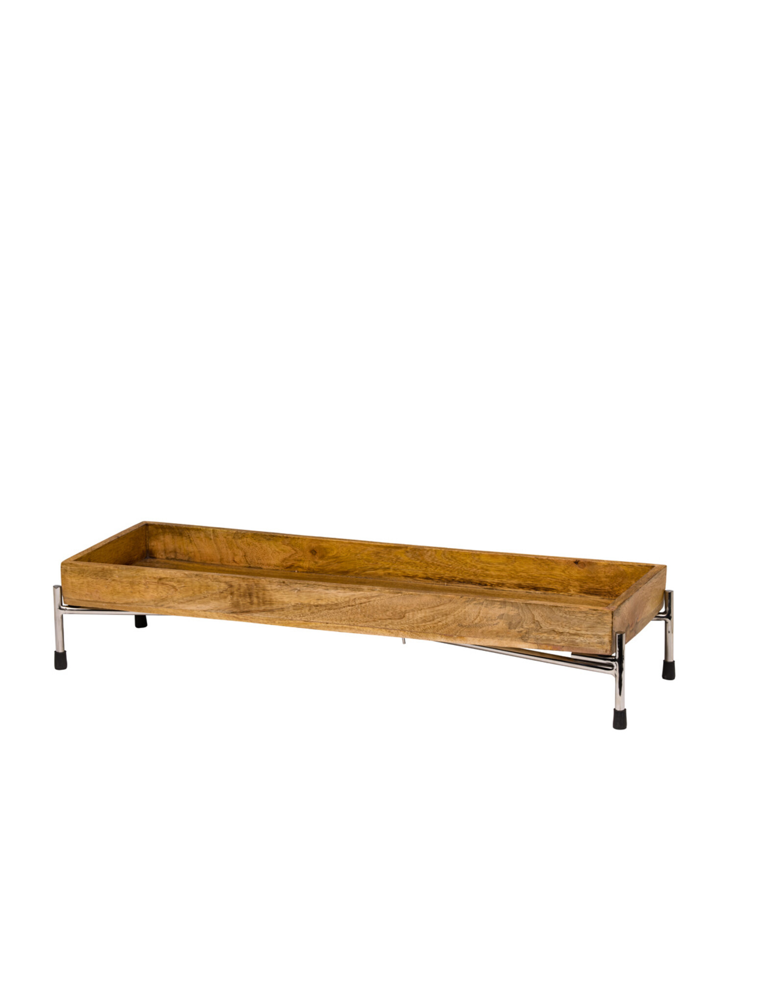 Stylepoint Buffet verhoger, opvouwbaar, rvs, 63.5x21.5x10cm