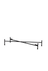 Stylepoint Buffet riser, foldable, ss,  black, 63.5x21.5x10cm