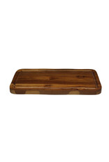 Stylepoint Houten acacia plank met groef, rechthoekig, 35x20x2.5cm